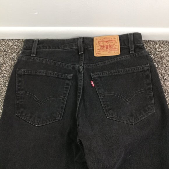Vintage 2001 Levi’s Jeans 505 Straight Leg Black 32x30 USA Made Y2K - Picture 6 of 10
